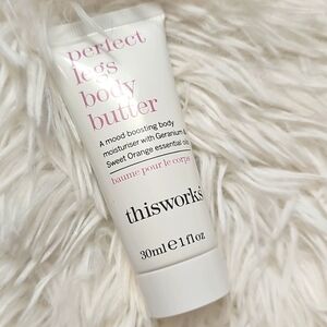This Works Perfect Legs Body Butter 30 ml / 1 oz Travel Size Cosmetics